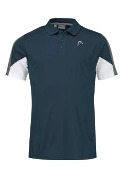 Head Tennis Club 22 - Poloshirt - Dunkelblau Weiss