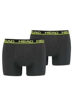 Head 2Er Pack Stretch - Onderbroeken - Anthrazit Gelb