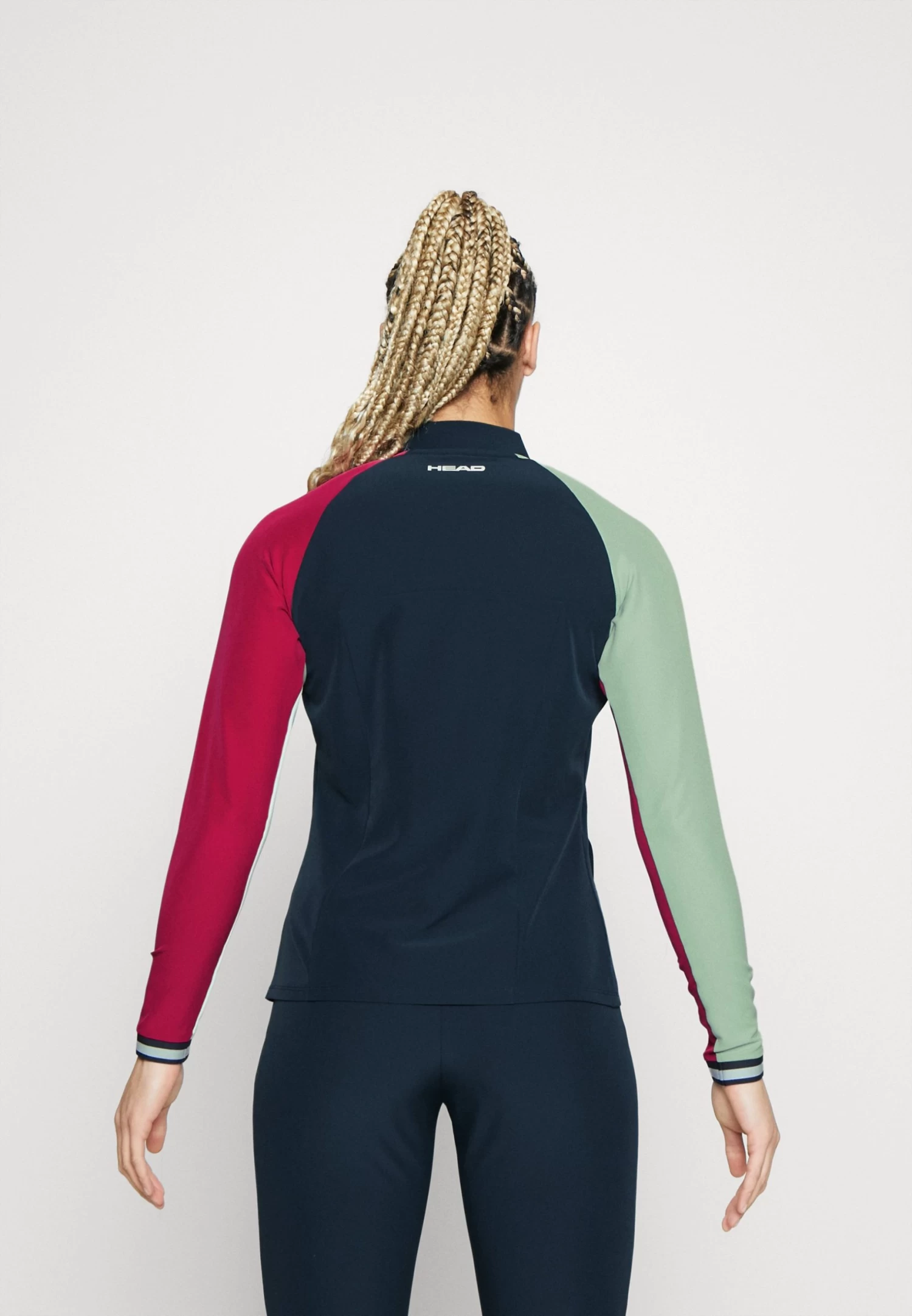 Head Breaker Jacket Women - Trainingsvest - Pastel Green/Navy - Afbeelding 3