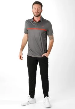 Head Radical Special Edition - Poloshirt - Dunkelgrau Hellrot