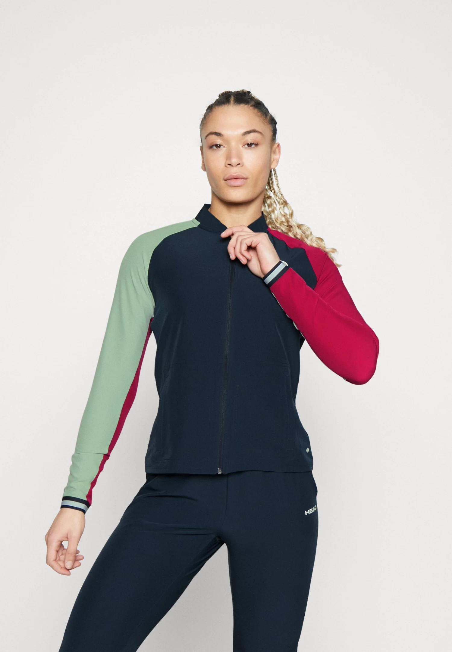 Head Breaker Jacket Women - Trainingsvest - Pastel Green/Navy