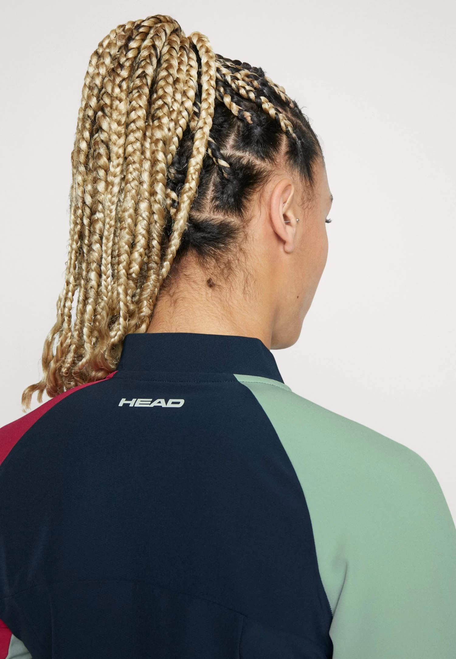 Head Breaker Jacket Women - Trainingsvest - Pastel Green/Navy - Afbeelding 6