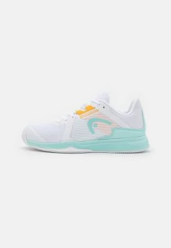 Head Sprint Team 3.5 Clay Women - Tennisschoenen Voor Kleibanen - White/Aqua