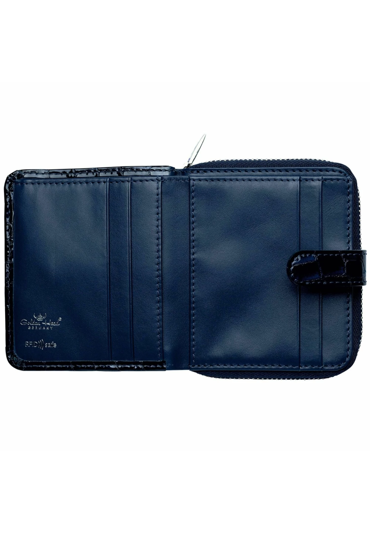 Golden Head Cayenne Rfid 10 Cm - Portemonnee - Nachtblau - Afbeelding 2
