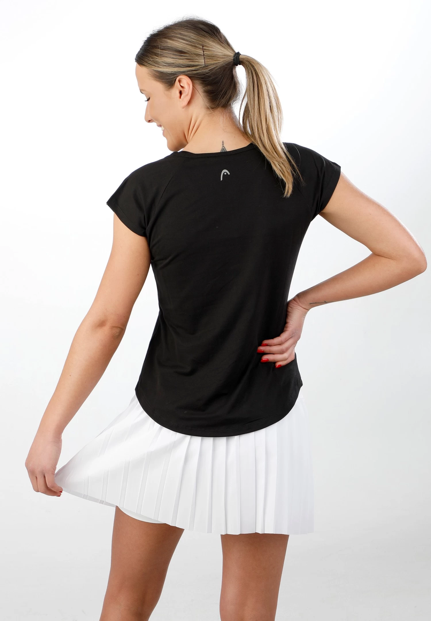 Head Janet Special Edition - T-Shirt Basic - Schwarz Weiss - Afbeelding 2